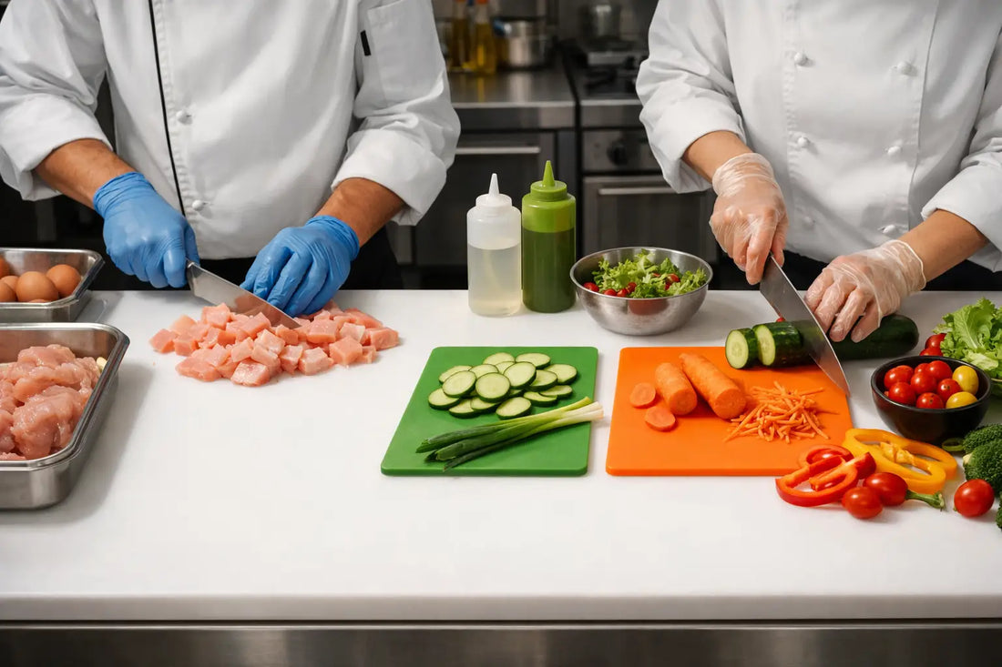 How to Reduce Cross Contamination During Prep