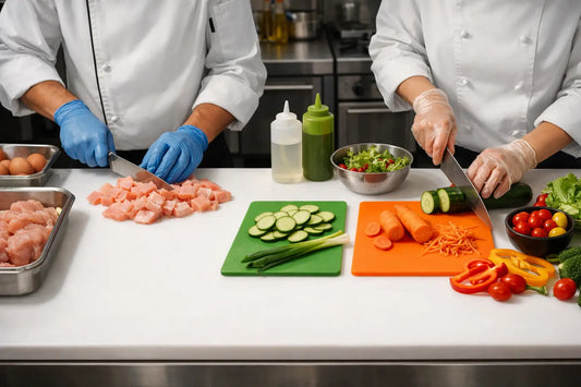 How to Reduce Cross Contamination During Prep