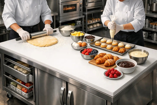 Pastry Prep Table Stainless Steel Guide