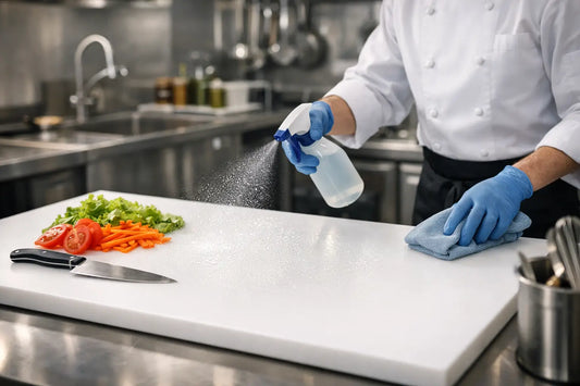 How to Sanitise Chopping Board Station