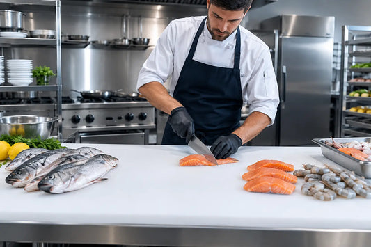 How to Set Up Seafood Prep for Fast Service