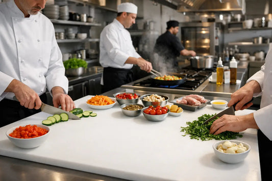 Commercial Kitchen Workflow Guide for Faster Prep