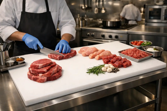 Meat Preparation Table Stainless Steel Guide