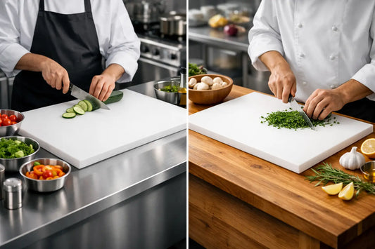 Stainless Steel or Timber Bench for Food Prep?