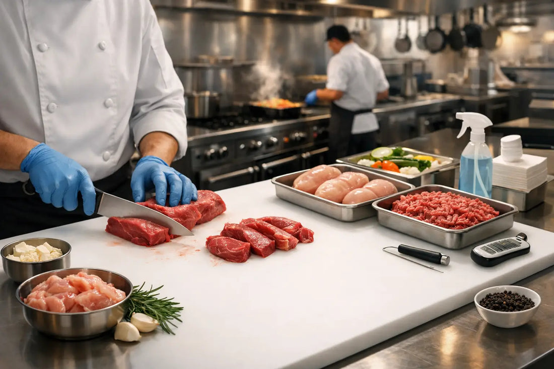 How to Prep Meat Safely in a Busy Kitchen
